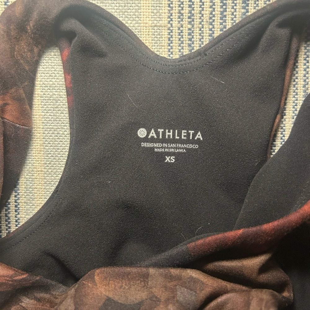 Athleta Conscious Crop Printed A-C, Antoinette Norwegia XS - Picture 4 of 7